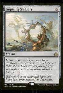 Inspiring Statuary Aether Revolt #160 Rare LP - Picture 1 of 2