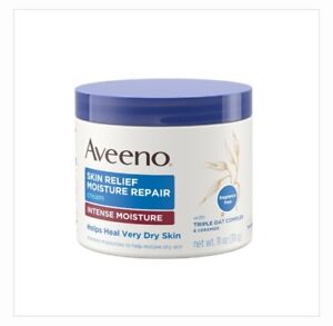 Aveeno Skin Relief Intense Moisture Repair Cream for Extra-Dry Skin, 11 oz