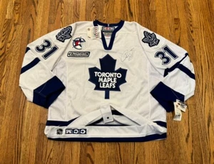 Toronto Maple Leafs Curtis Joseph Signed Authentic CCM NHL Hockey Jersey MiC 52 - Picture 1 of 22