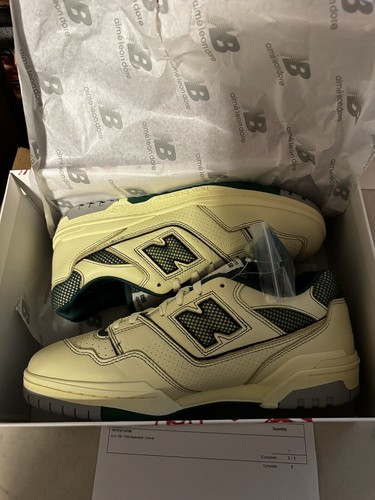 Sneakers Oxford basket Aime Leon Dore New Balance P550 taglia 11 verde 2023