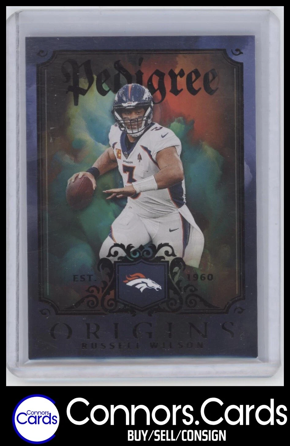 CB Russell Wilson 2023 Panini Origins #PED-15 Pedigree CASE HIT SSP