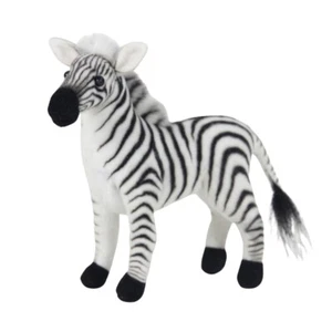 Zebra - Hansa Realistic Stuffed Plush Animal Soft Toy 17cm - Bild 1 von 1