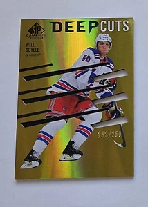 Will Cuylle 2023-24 UD SP Game Used Deep Cuts 162/250 New York Rangers - Picture 1 of 2
