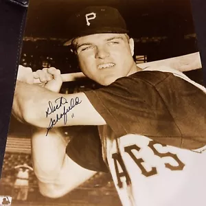 Dick Schofield Autographed Signed 8x10 Photo Pittsburg Pirates Auction Letter - Picture 1 of 3