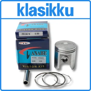 Fits Suzuki DS100 TC100 TS100 FR80 GT185 1973-77 Piston And Rings Oversize 0.50 - Picture 1 of 7