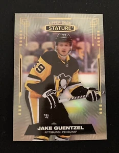 2021-22 UPPER DECK STATURE HOCKEY BASE PARALLEL #48/99 PENGUINS Jake Guentzel - Picture 1 of 1