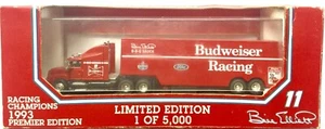 NUOVO BUDWEISER RACING HAULER TRUCK BILL ELLIOTT #11 PRESSOFUSO EDIZIONE LIMITATA 1:87 - Foto 1 di 7