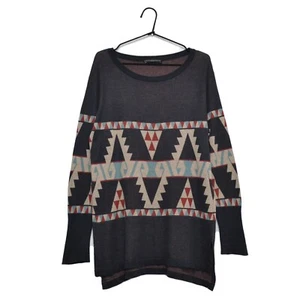 Peruvian Connection 100% Pima Cotton Aztec Women’s Sweater Size M - Picture 1 of 7