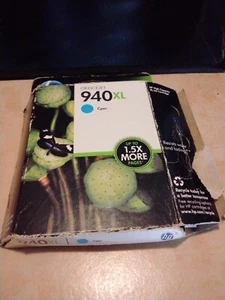 Original HP 940XL Tintenpatrone Cyan (C4907AN) Open Box  - Bild 1 von 3