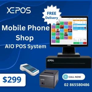 All in One POS System Mobile Phone Shops - Touchscreen Terminal, Cash Register - Picture 1 of 1
