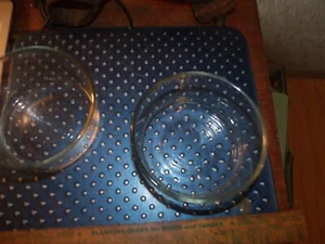 2 Pyrex Clear Glass Storage Round Bowl No Lid 7200 A 470mL 2 Cup USA - Picture 1 of 2