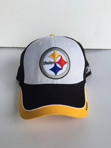 Reebok NFL Equipment Pittsburgh Steelers Logo Cap Hat One Size New without Tags - Picture 1 of 8