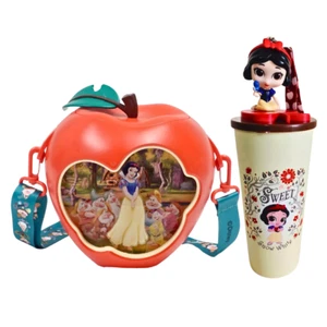 Disney Snow White Popcorn Bucket 64oz Topper Cup 32oz 2025 Movie Theater Limited - Picture 1 of 19