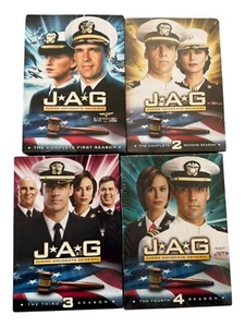 Some Sealed New JAG Judge Advocate General DVD Lot (4) - Seasons 1-4 - Picture 1 of 2