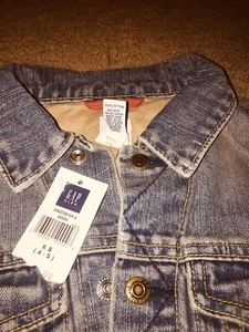Jean Jacket By Gap Kids Extra Small(4-5) - Picture 1 of 10