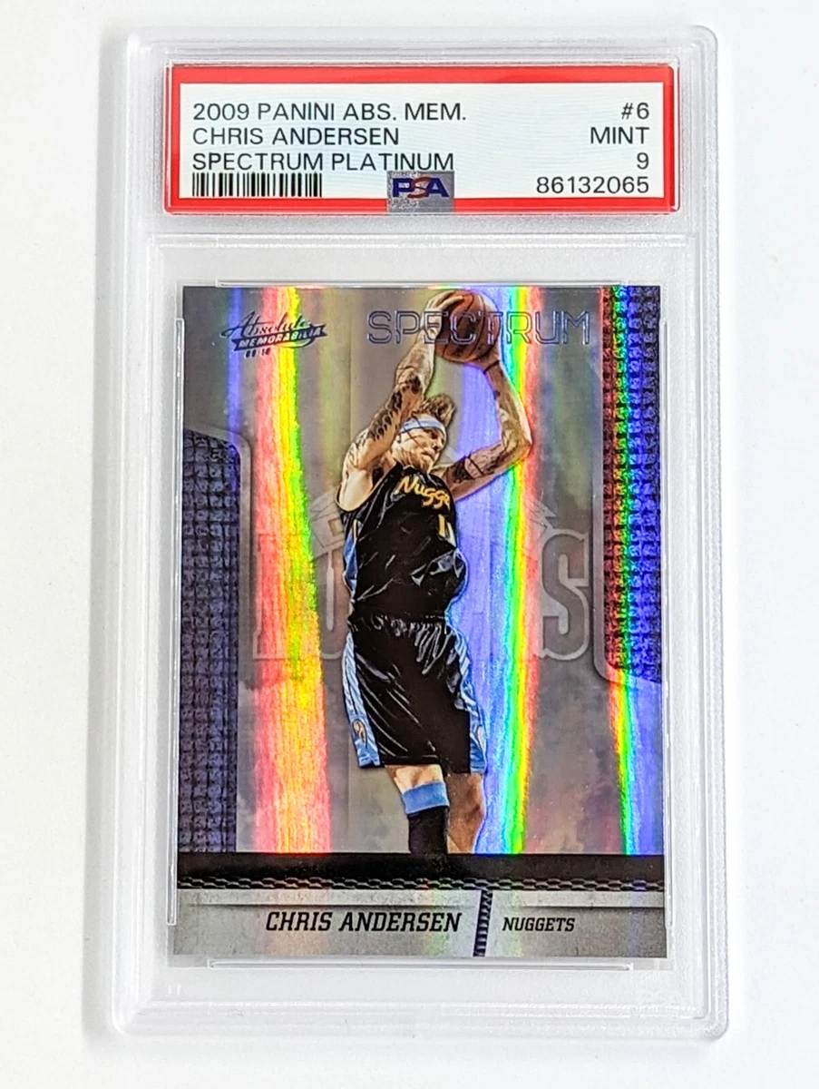 NBAカード　Chris Andersen select 99シリ 2009-10 Classics #54 Chris Andersen Denver Nuggets Blinn College