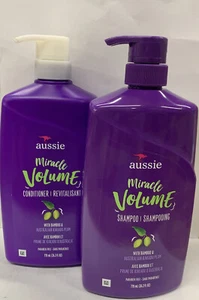 Aussie Miracle Moist Shampoo and Conditioner Hair Set, 2PACK X 26.2 fl oz - Picture 1 of 5