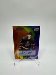 Jack McBain 2022-23 Upper Deck Allure Color Flow Rainbow Rookie Auto