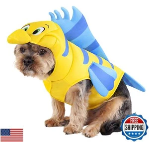 Rubies Disney Little Mermaid Flounder Pet Costume for Themed Parties and Hall - Imagen 1 de 5
