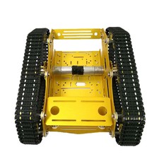 Robot Smart Tank Chassis DIY 7-12V & High Power Motor Light Shock Absorbed
