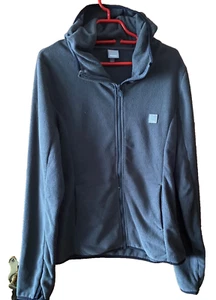 BENCH Fleecejacke Gr. XL Damen dunkelgrau m.Kaputze L 70 cm, BW 53 cm - Bild 1 von 1