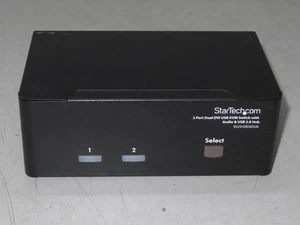 StarTech | SV231DD2DUA | 2 Port Dual DVI USB KVM Switch - Picture 1 of 4