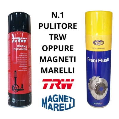 N.1 PULITORE TRW O MARELLI FRENI FRIZIONI MANUTENZIONE FRENI 500ML BRAKE CLEANER