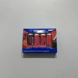 NIVEA Cuidado Labial Fruta Bálsamo Labial Variedad Paquete Bálsamo Labial Tintado 0.17 OZ Paquete de 4 FS - Imagen 1 de 2