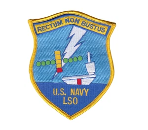 U.S. NAVY LSO RECTUM NON BUSTUS CHEST PATCH - Picture 1 of 1