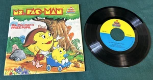 1983 book Miss Pac Man Miss Pac Mans prize pupil kids Stuff With record - Picture 1 of 4