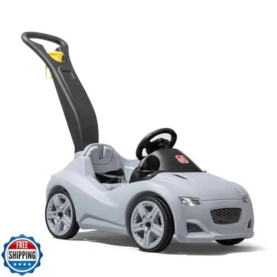 Step2 Whisper Ride Cruiser Coche de empuje para niños, paseo en juguete, sustituto de cochecito, I Foto 1 de 4