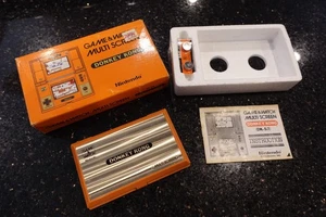 Nintendo Donkey Kong Vintage Electronic Handheld tabletop Video game watch A5 - Picture 1 of 16