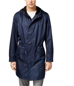 Kenneth Cole Mens Pinstripe Anorak Jacket - Picture 1 of 4