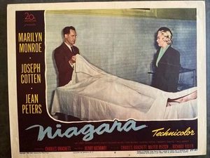 NIAGARA 1953 Original Lobby Card with Marilyn Monroe & Joseph Cotten #6 - Picture 1 of 9