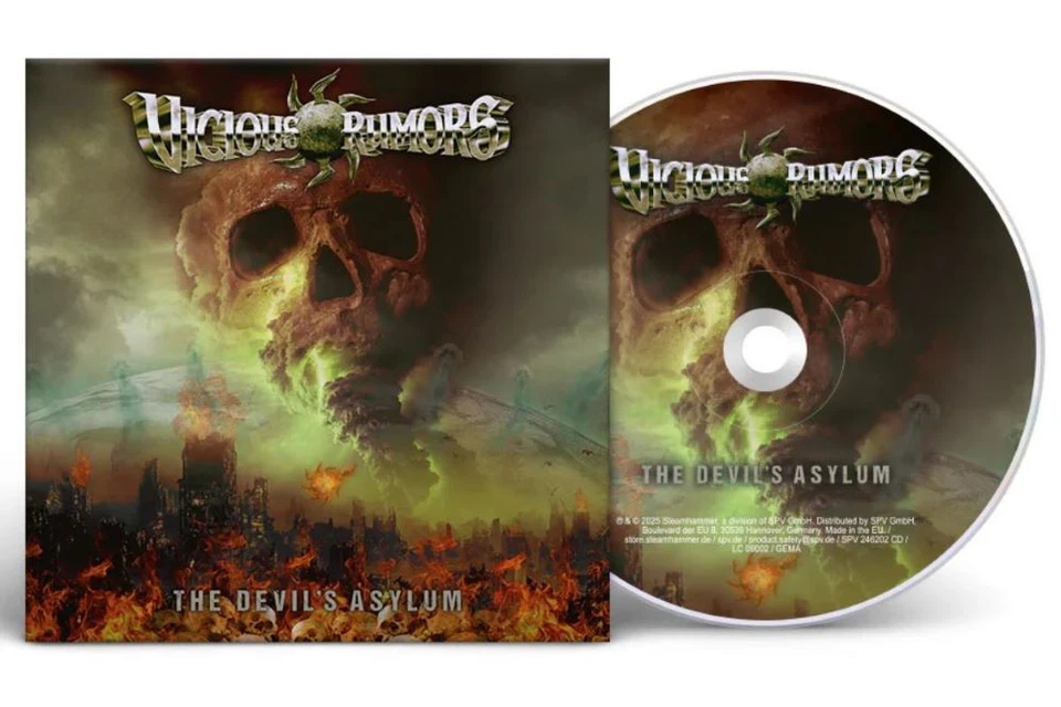 VICIOUS RUMORS- The Devil´s Asylum LIM.DIGIPACK us metal killer CD new singer - Bild 1 von 1