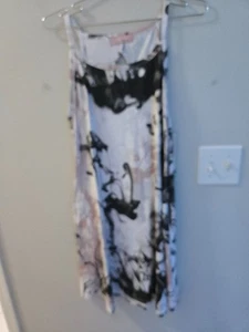 Vestido Soybu Dolly en blanco, rosa y negro - Imagen 1 de 3