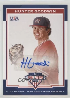 2017 Panini USA Baseball Stars & Stripes /399 Hunter Goodwin #25 Auto - Image 1 of 2