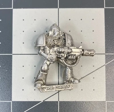 De colección 40K Space Marine con pistola Melta Primogénito metal Kill Team 1992 GW OOP AZ25 Foto 1 de 2