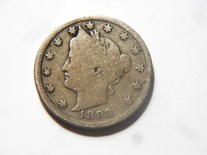 1883 G+ (With Cents) Liberty V Nickel,  Nice *Lower Priced* Better Date Coin - Picture 1 of 2
