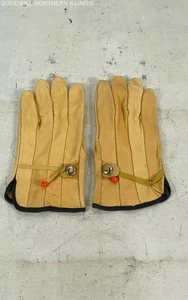Vintage Wells Lamont Tan Leather Gloves Freddy Krueger Style Size S - Picture 1 of 4