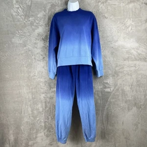 SOLID & STRIPED Maeve Sweatshirt Romy Sweatpants Set Women’s Medium - Picture 1 of 11