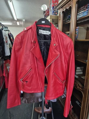 Красная мотоциклетная куртка Christian Dior - Изображение 1 из 4