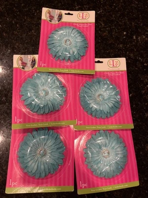 LOCKER LOOKZ ROOM LOOKZ FLOR MAGNÉTICA PARA ESCUELA 5 Flores Azules Lote Foto 1 de 3