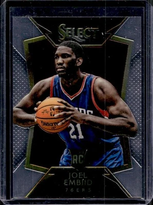 2014-15 Select Joel Embiid RC Rookie #90 76ers - Image 1 of 2