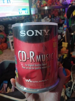 Discos de audio Walkman Sony 100 CD-R Music Color Collection 80 min nuevos 100 discos Foto 1 de 4