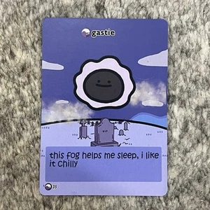 Pokiebubies 1st Edition Fan Art Gastie Gastly V1 Set 1 Derpy Pokemon 35 - Picture 1 of 2