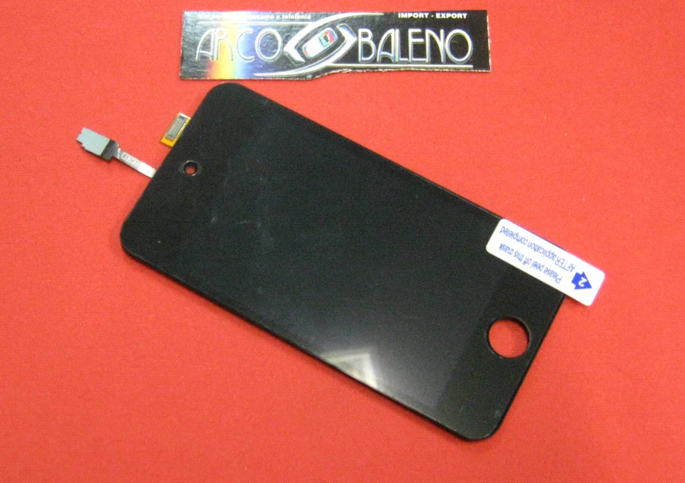 DISPLAY LCD +VETRO TOUCH SCREEN APPLE IPOD TOUCH 4 4TH SCHERMO Nero - Immagine 1 di 1