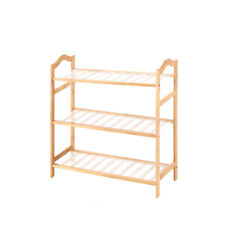 Levede Shoe Rack Bamboo Storage Organizer Shelf Shelves Stand 3/4/5/10 Tier