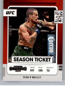 2022 Panini Chronicles UFC #105 Sean O'Malley Bantamweight MMA Card UFC ID:29339