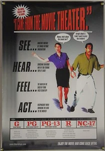 MPAA RATINGS ROLLED ORIGINAL MOVIE POSTER (2000) IT CAME FROM THE MOVIE THEATER - Picture 1 of 1